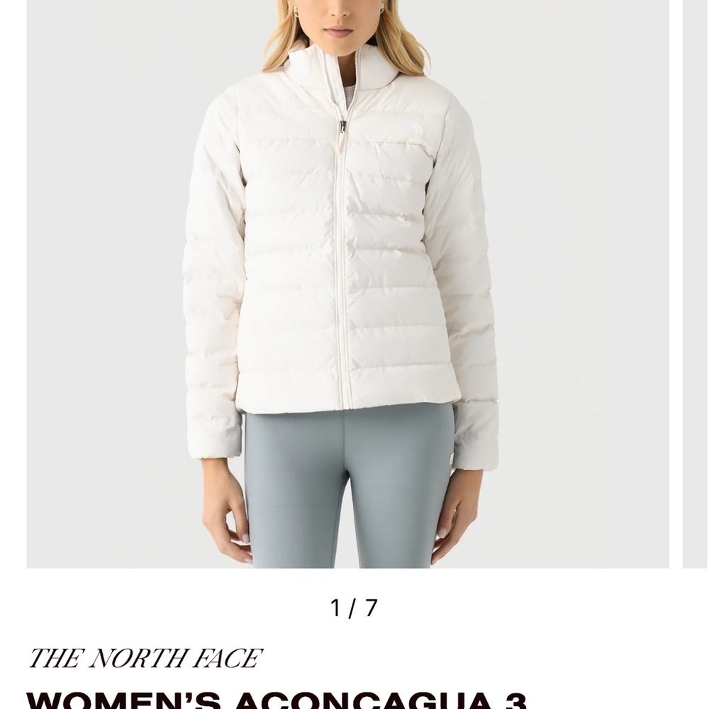 The North Face Women's White Puffer Jacket